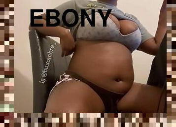 Gassy Ebony Girl Burps