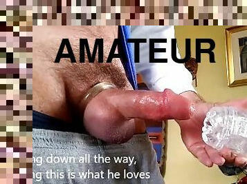 papa, amateur, mature, ejaculation-sur-le-corps, gay, ejaculation, fétiche, solo, pappounet, taquinerie