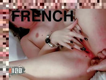 Hardcore And Wild Anal Fuck With The French Allya On The Couch
