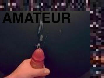 masturbation, amatör, cumshot, gay, juckande, sprut, ensam, hotell