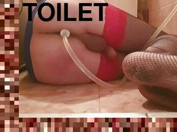 badning, gammel, russisk, amatør, anal, hjemmelavet, fødder, ung-18, toilet, kær