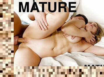 masturbation, maman-et-garçon, russe, granny, hardcore, couple, blonde, assez, attrapée, cougar