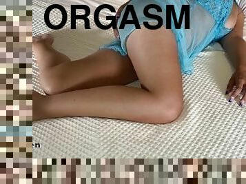 masturbação, orgasmo, cona-pussy, dedos, langerie