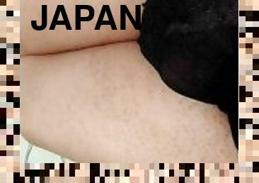 Japanese gay anal mastarbation and no hands cumshot in panty.