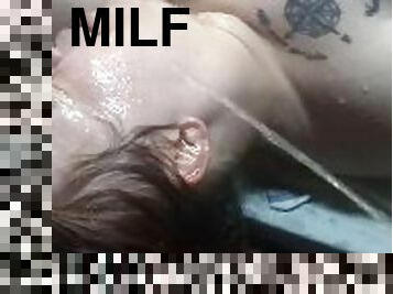 cul, baignade, gros-nichons, pisser, amateur, milf, hardcore, belle-femme-ronde, fétiche, douche