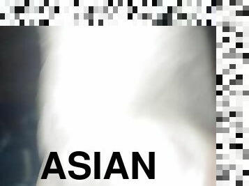 asiatique, papa, masturbation, vieux, amateur, anal, énorme-bite, interracial, jouet, gay