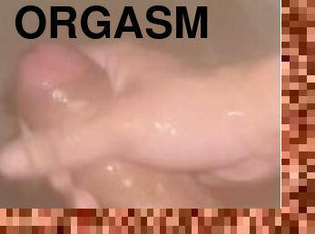 Hard strong dick reach’s orgasm.