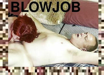 A Redheaded Angel Blowjob P3