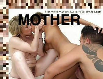 Boy fucks his stepmother in the ass and her daughter too