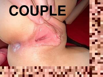 culo, anal, babes, adolescente, corrida-interna, pareja, pelirroja, zorra-slut, primera-persona, corrida