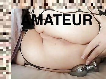 cul, énorme, vieux, amateur, anal, mature, granny, milf, jouet, maison