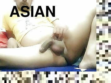 asian boy masturbating