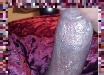 masturbation, orgasme, amateur, ejaculation-sur-le-corps, ébène, énorme-bite, ados, branlette, solo, bite