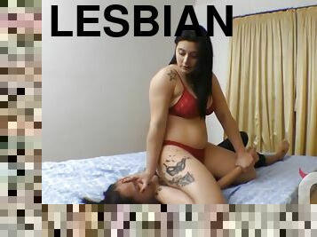 lésbicas, adolescente, latina, brasil, pés, wrestling, fetiche, morena, falando