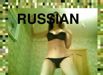 russe, webcam, solo
