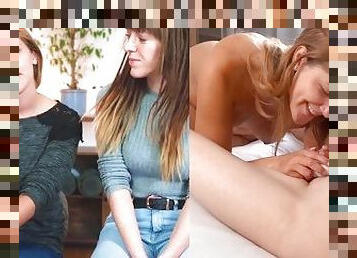 Ersties: Zwei Saarlnderinnen Nicky und Kate beim Spiel mit heiem Sextoy