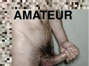 papa, masturbation, orgasme, amateur, ejaculation-sur-le-corps, énorme-bite, maison, branlette, solo, pappounet