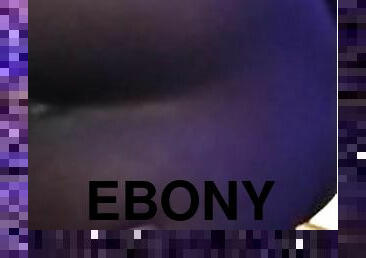 Ebony Riding my White Dick