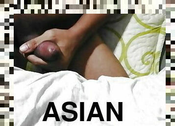 asiatique, masturbation, ejaculation-sur-le-corps, ados, gay, branlette, ejaculation, solo, philippine, minet