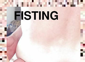 fisting, maigre, anal, jouet, gay, jeune-18, gode, fétiche, solo