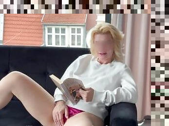 storatuttar, amatör, mogen, avsugning, milf, mamma, fransk, spion, sprut, blond