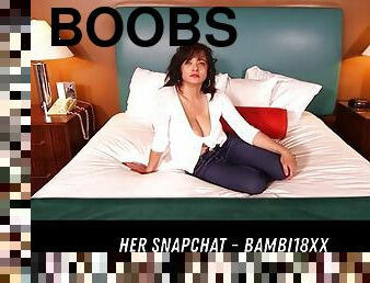 Anal fuck this huge boobs gilf pov her snapchat bambi18xx