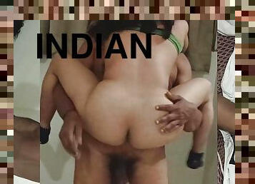 asiático, traseiros, enganar, estilo-cão, cona-pussy, esposa, pénis-grande, adolescente, hardcore, indiano