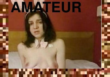 masturbation, orgasme, étudiante, amateur, ados, collège, britannique, petite