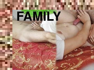 family fantasies homemade blowjob and orgasm