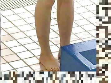 Japanese naked swimming