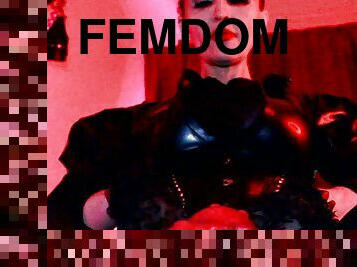 Femdom Fetish Dominatrix Eva Milf Goddess Latex Mistress BDSM Kink High Heels Toys