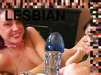 Sexy lesbians enjoying some naughty time