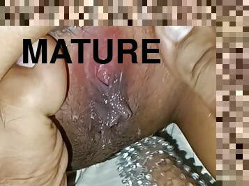 cul, masturbation, vieux, chatte-pussy, giclée, femme, anal, mature, ados, maison