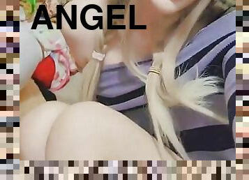 rit, velike-joške, star, najstnice, blond, 18-letnice, angel, starejši, perfektno, biseksualci