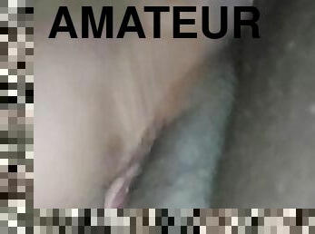 cul, clito, masturbation, orgasme, chatte-pussy, amateur, ébène, jouet, black, belle-femme-ronde