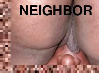NEIGHBOR WOULDNT LET ME FUCK BECAUSE SHES MARRIED BUT LET ME EAT THE PUSSY IN HER CAR