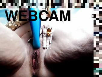 meando, squirting, regordeta, webcam