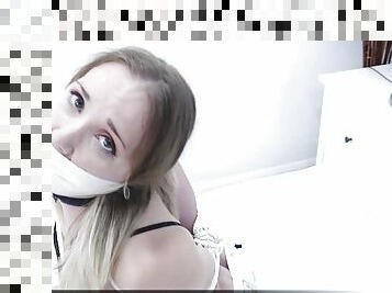 bdsm, bunden, brittisk, gagging, bondage