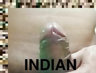 asiatisk, udendørs, anal, pikslikkeri, udløsning, kæmpestor-pik, bøsse, spiller, hindu, creampie