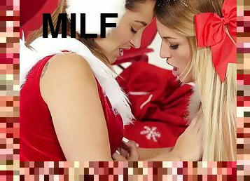 Stunning MILF Kissa Sins lezzies porn scene