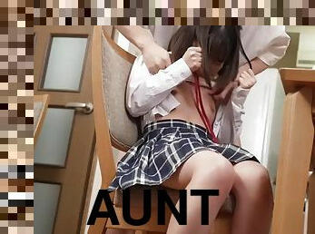 Monami Suzu Yura Kana fucked in front of her aunt who likes to watch great fetish action in the kitchen New For February