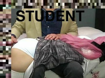 Student being punished