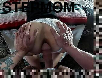 Petite Stepmom Pussy 2 Ass 2 Pussy CREAMPIE