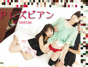 asiatique, lesbienne, japonais, trio, fétiche