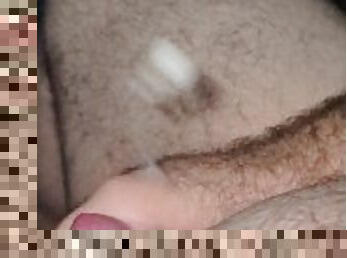 Chubby white male shooting massive load 004