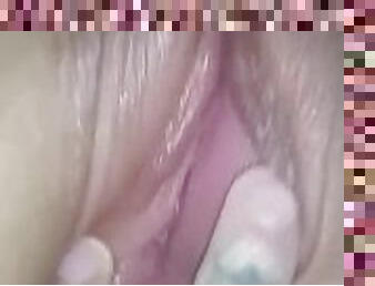 klitoris, pappa, ekstrem, onani, pussy, tenåring, hardcore, fingret, stram, fetisj