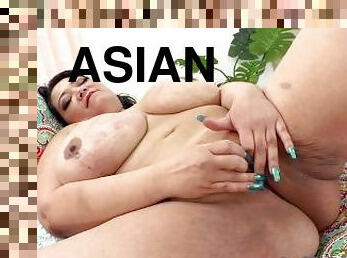 asiatisk, röv, storatuttar, fet, fitta-pussy, avsugning, cumshot, hardcore, bbw, naturlig