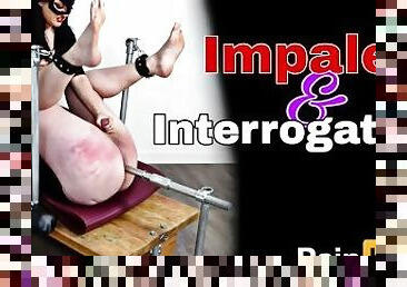 Femdom Bondage Bench Torture Flogging Asshook Metal Dildo Furniture Whipping BDSM Discipline