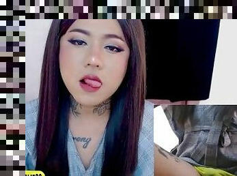 cul, masturbation, transsexuelle, énorme-bite, travesti, compilation, ladyboy, horny, webcam, belle