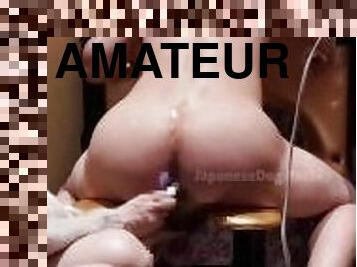 asiatique, orgasme, amateur, ejaculation-sur-le-corps, jouet, branlette, femme-habillée-mec-nu, hentai, femme-dominatrice